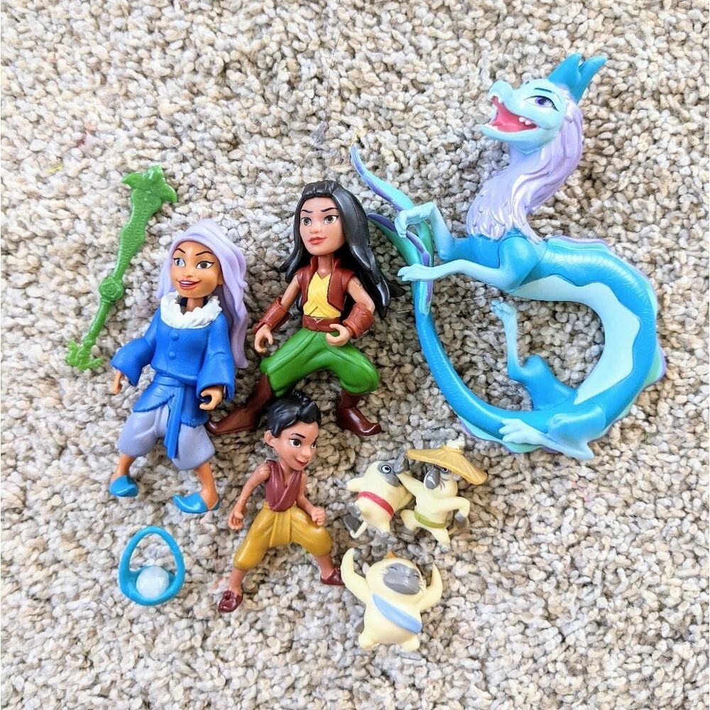 Disney Raya and the Last Dragon Collectable Figurines